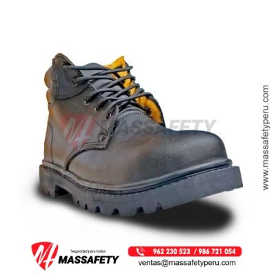 Botin De Cuero Forro Interior Badana Faj