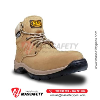 Botin Strong Rex Cuero Cocoa Faj