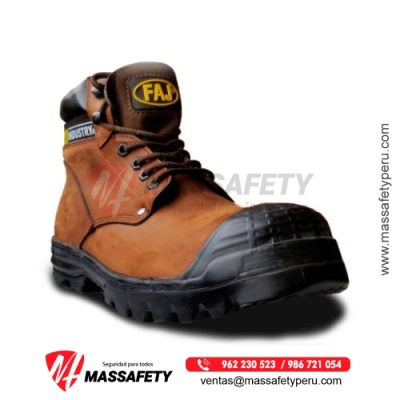 Botin de Seguridad Chocolate Reforzado Faj