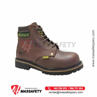 Botin de cuero punta de acero 7084 Westland