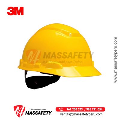 Casco 3M H700 Color Amarillo