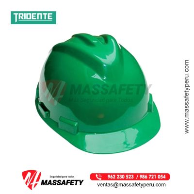 Casco Jockey Tridente Verde