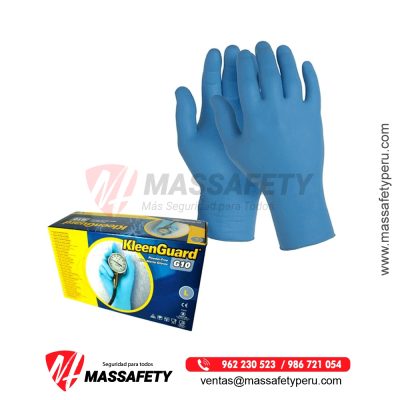 Guante Kleenguard G10 Nitrilo Azul T-L
