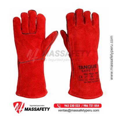 Guantes de Seguridad Soldar Tanque