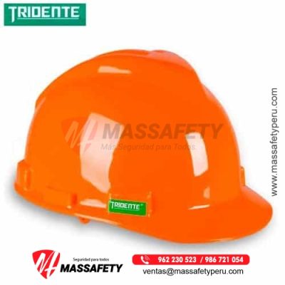 CASCO TRIDENTE NARANJA