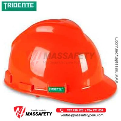 CASCO TRIDENTE ROJO