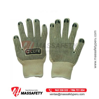 Guante de Hilo con Puntos de PVC – Clute