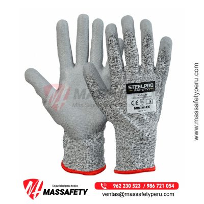 Guante Multiflex Cut-5 Pu STEELPRO