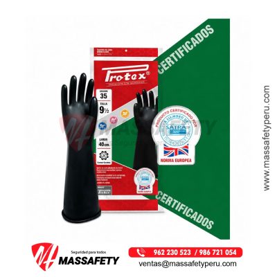 Guante de Jebe Protex C-35 de 15