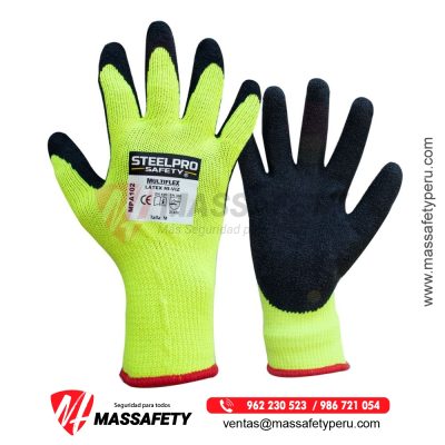 Guante Multiflex Hi-Viz MPA 102 Steelpro