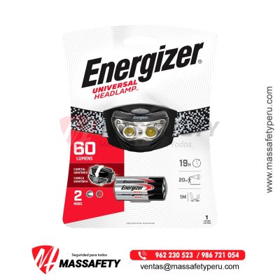 Linterna Frontal Energizer 60 Lumens