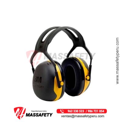 3M™ PELTOR™ X2A Orejeras de diadema 31db amarillas (1 orejera/caja)