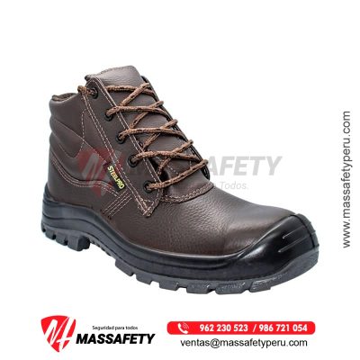 Bota Worker Marrón Steelpro