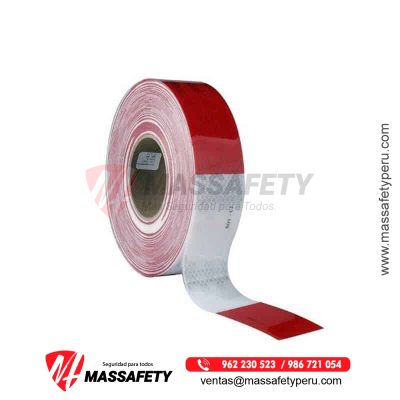 CINTA REFLECTIVA 3M ROJO – BLANCO 983-326