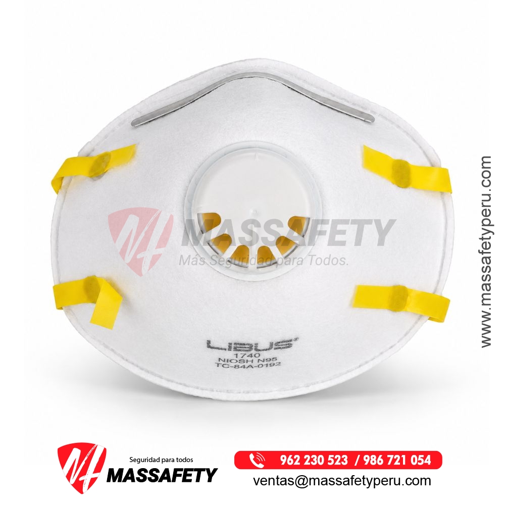 Mascarilla 1740 N95, Libus