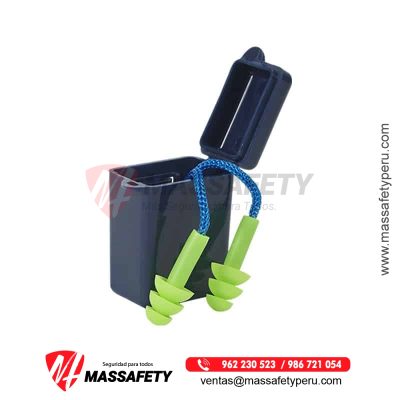 Tapón de Oído con Estuche 26DB EP-T06C SteelPro