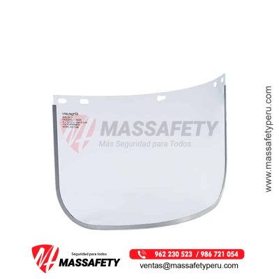 Visor de Policarbonato con Filo de Aluminio Steelpro