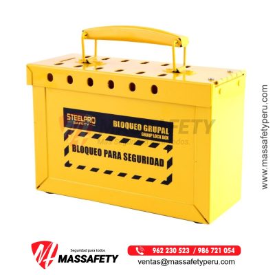Caja de Bloqueo Grupal Steelpro