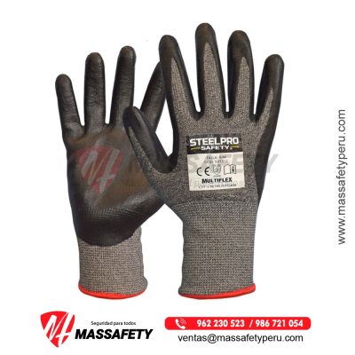 Guante Cut-5 Nitrilo Foam Steelpro