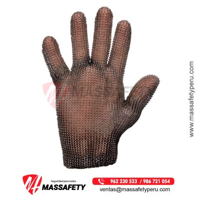 Guante Anticorte en Malla Metálica Steelpro