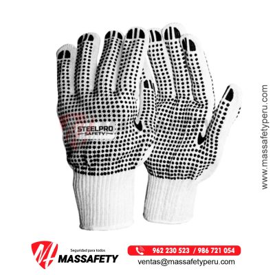 Guante de Hilo con Puntos de PVC Steelpro