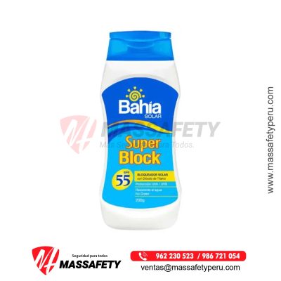 Bloqueador Bahia SPF55 x 200g Super Block