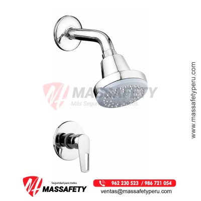 Monocomando para ducha con salida aquarius hecho en bronce vainsa