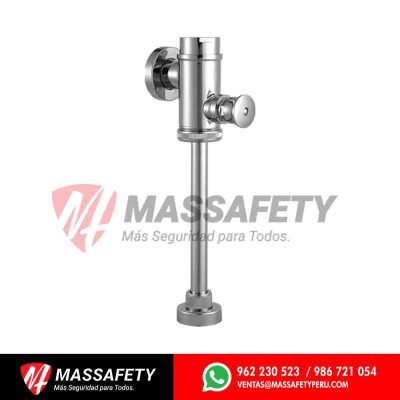 Fluxometro Mecánico Para Urinario Boton Directo Hecho En Bronce Vainsa