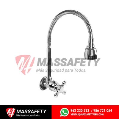 Llave lavadero pico flexible acapulco Italgrif