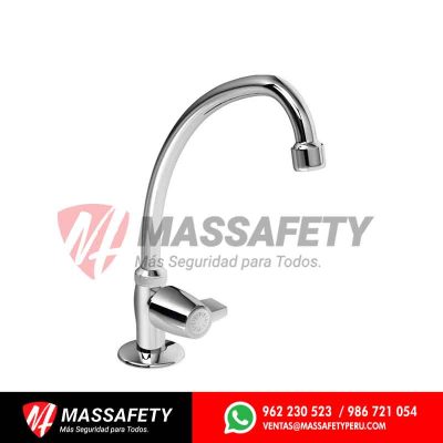 Llave para bar al mueble cabo blanco cromado Italgrif
