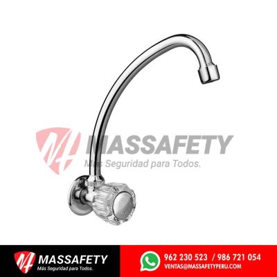 Llave para lavadero a la pared aruba cromado Italgrif