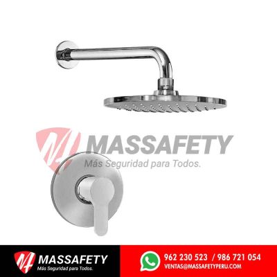 Mezcladora De Ducha Monocomando Maui Con Salida De Ducha Morgan Hecho En Bronce Vainsa