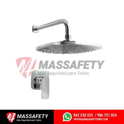 Mezcladora monocomando de ducha con salida glamour hecho en bronce Vainsa