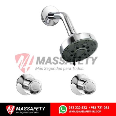 Mezcladora para ducha cancun con salida tecno cromado Italgrif