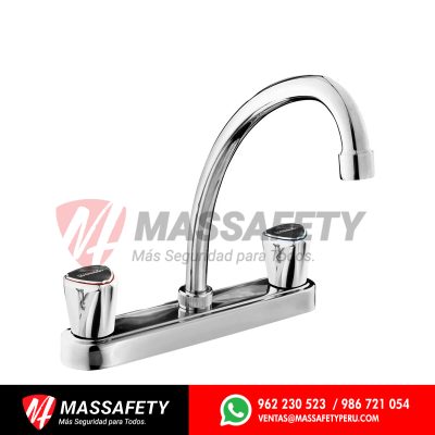 Mezcladora para lavadero al mueble aquarius hecho en bronce Vainsa