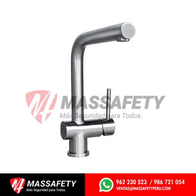 Monocomando bar para lavadero en acero inox Vainsa 705X1I0I