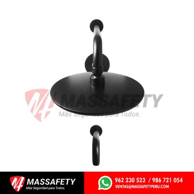 Monocomando de ducha tina con salida española lever black