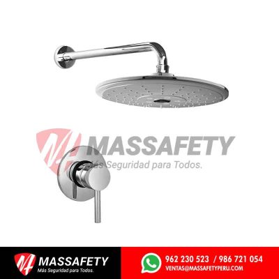 Monocomando para ducha lever con salida ducha boton hecho en bronce Vainsa