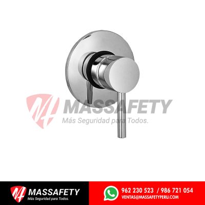 Monocomando para ducha lever s/ salida hecho en bronce Vainsa