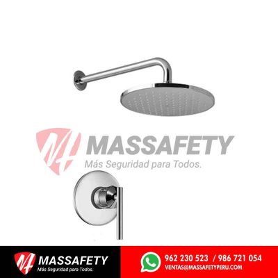 Monocomando para ducha night con salida morgan hecho en bronce Vainsa