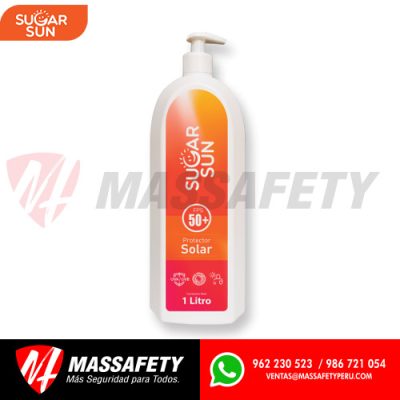 Bloqueador Solar Sugar Sun de 1 Litro 50 FPS+
