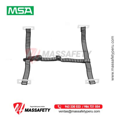 Barbiquejo de cuatro puntas marca MSA