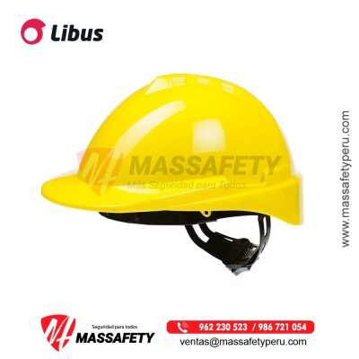 Casco color amarillo Milunium Class de la marca Libus
