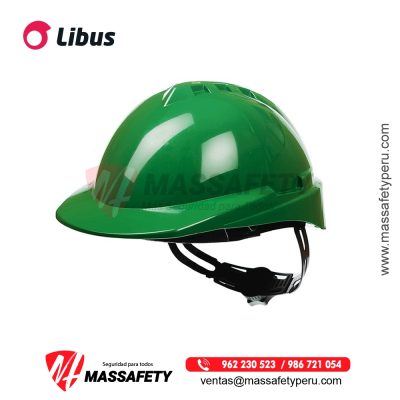 Casco color verde Milunium Class de la marca Libus