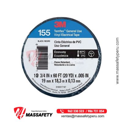Cinta Eléctrica 3M Temflex 155
