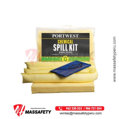 Kit de Derrames Químicos de 20 Litros SM90 Portwest