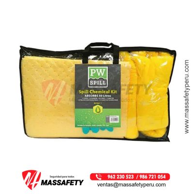 Kit de Derrames Químicos de 50 Litros SM91 Portwest