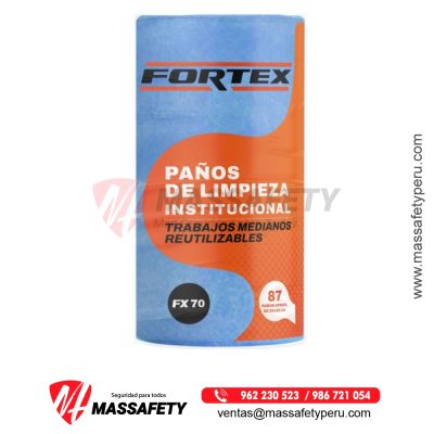 Paño de Limpieza Institucional FX-70 Azul