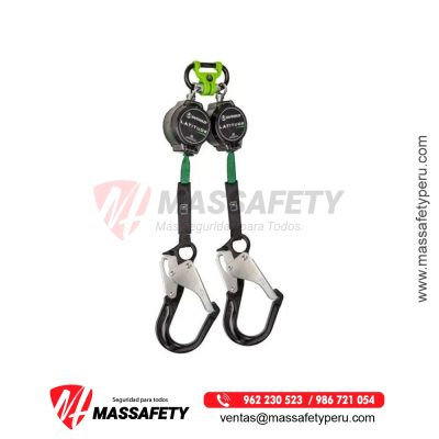 Bloque Retráctil Dual 018-5027- Safewaze