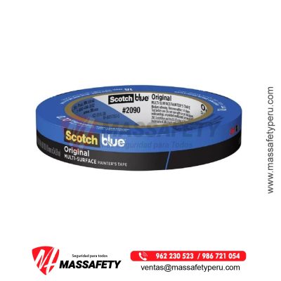 Cinta Masking Tape Azul 18mm x 54.8m Scotchblue 3M